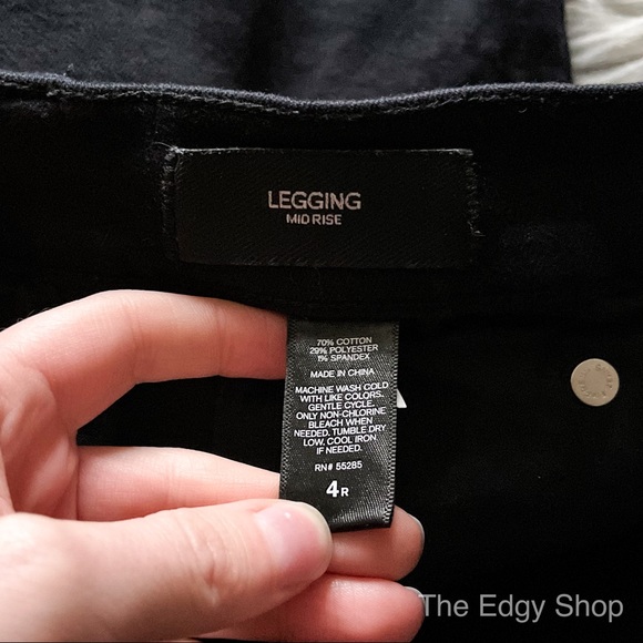 Express | Mid Rise Jean Legging - Picture 6 of 6